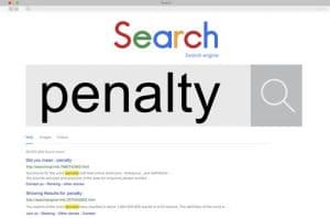 ענישה מצד גוגל